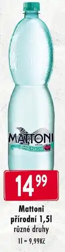Qanto Mattoni přírodní 1,5L nabídka