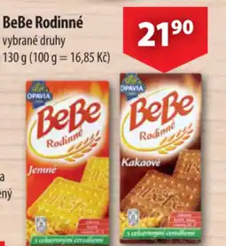 CBA BeBe Rodinné nabídka