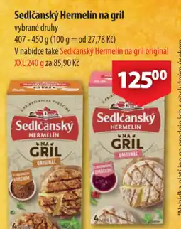 CBA Sedlčanský Hermelín na gril nabídka