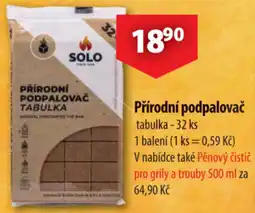 CBA Přírodní podpalovač nabídka