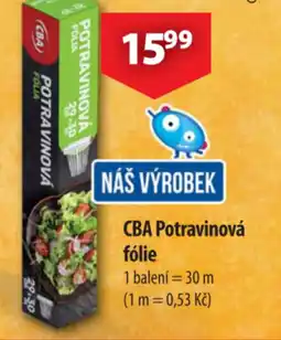 CBA CBA Potravinová fólie nabídka