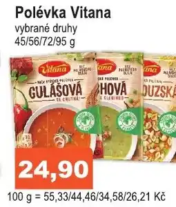 COOP DISKONT Polévka Vitana nabídka