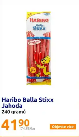 Action Haribo Balla Stixx Jahoda nabídka
