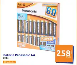 Action Baterie Panasonic AA nabídka