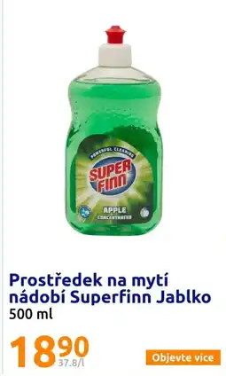 Action Prostředek na mytí nádobí Superfinn Jablko nabídka