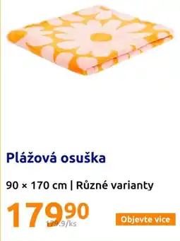 Action Plážová osuška nabídka