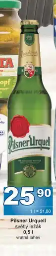 Jip Pilsner Urquell nabídka