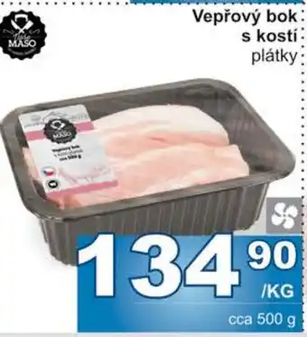 Jip Vepřový bok s kostí plátky nabídka