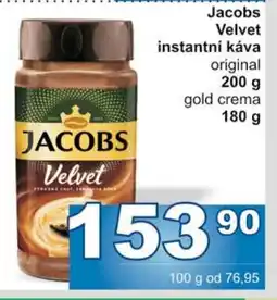Jip Jacobs Velvet instantní káva nabídka