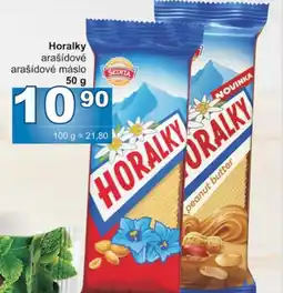 Jip Horalky arašídové arašídové máslo 50 g nabídka