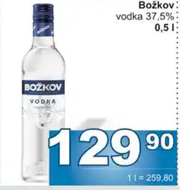 Jip Božkov vodka 37.5% nabídka