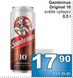 Jip Gambrinus Original 10 nabídka