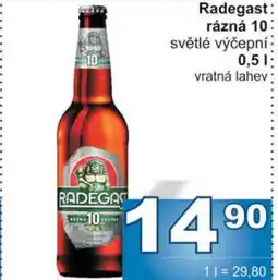Jip Radegast rázná 10 nabídka