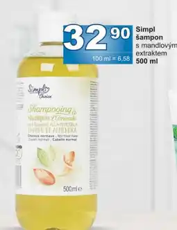 Jip Simpl šampon s mandlovým extraktem 500 ml nabídka