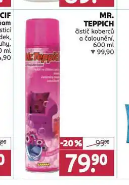 Rossmann Mr. teppich čistič koberců a čalounění nabídka