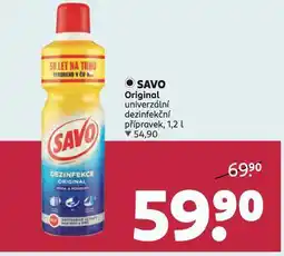 Rossmann Savo original univerzální dezinfekční přípravek nabídka