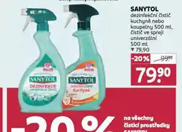 Rossmann Sanytol dezinfekční čistič nabídka