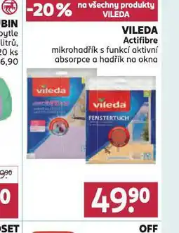 Rossmann Vileda actifibre mikrohadřík nabídka