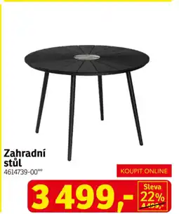 Asko Zahradní stůl nabídka