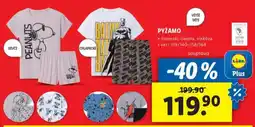 Lidl Dětské pyžamo nabídka