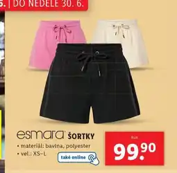 Lidl Šortky nabídka
