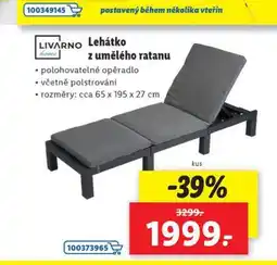 Lidl Lehátko z umělého ratanu nabídka