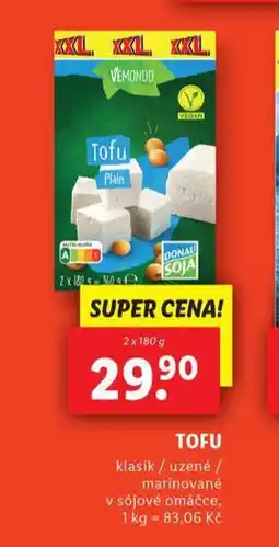 Lidl Tofu nabídka
