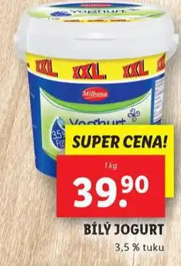 Lidl Bílý jogurt nabídka