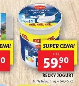 Lidl Řecký jogurt nabídka
