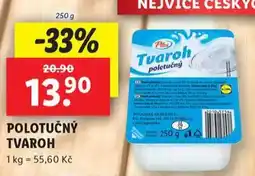 Lidl Polotučný tvaroh nabídka