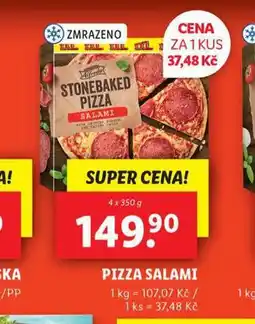 Lidl Pizza salami nabídka