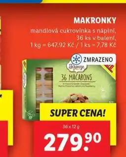 Lidl Makronky nabídka