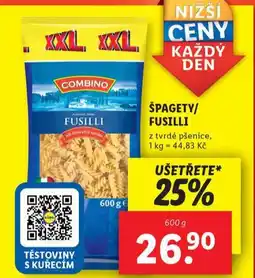 Lidl Špagety nabídka
