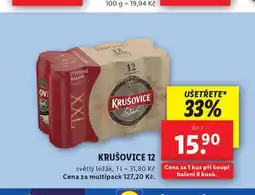Lidl Pivo krušovice nabídka