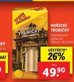 Lidl Hořické trubičky nabídka