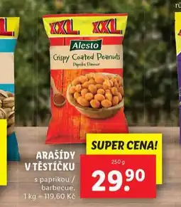 Lidl Arašídy v těstíčku nabídka