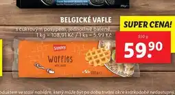 Lidl Belgické vafle nabídka