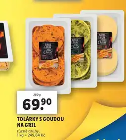 Lidl Tolárky s goudou na gril nabídka