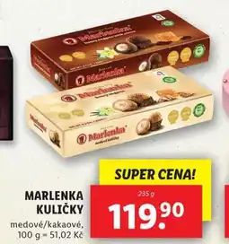 Lidl Marlenka kuličky nabídka