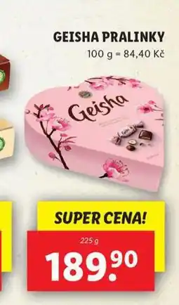 Lidl Geisha pralinky nabídka