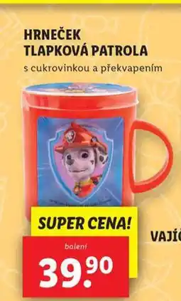Lidl Hrneček tlapková patrola nabídka