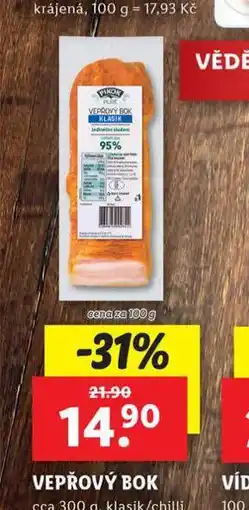 Lidl Vepřový bok nabídka