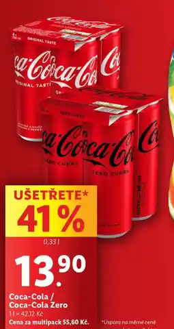 Lidl Coca-cola nabídka