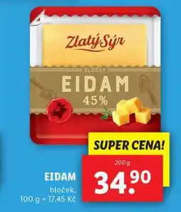 Lidl Eidam nabídka