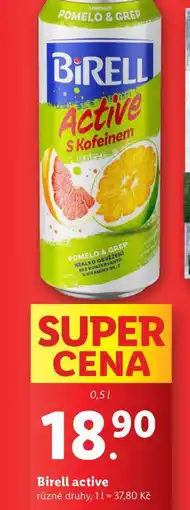 Lidl Birell active nabídka