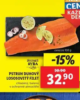 Lidl Pstruh duhový nabídka