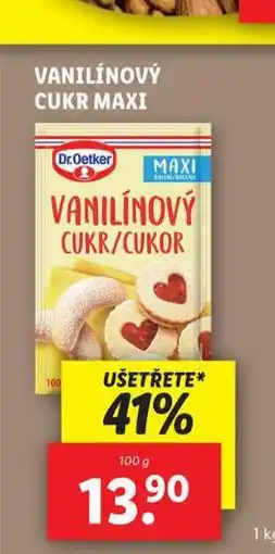Lidl Vanilínový cukr nabídka