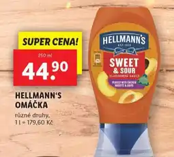 Lidl Hellmann's omáčka nabídka