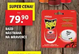 Lidl Raid nástraha na mravence nabídka