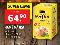 Lidl Hamé májka nabídka